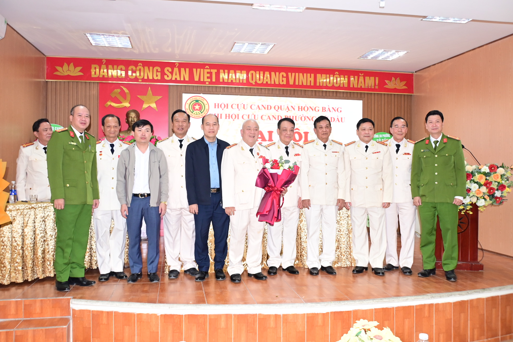 Đại hội thành lập Chi hội Cựu CAND phường Sở Dầu, nhiệm kỳ 2024 - 2026